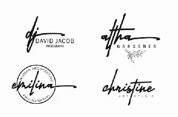 Haroopath Signature font