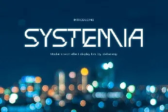 SYSTEMIA font