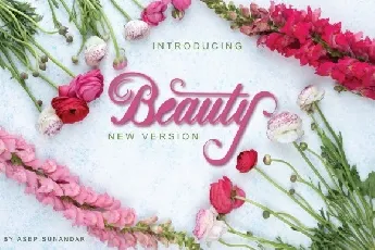 Beauty Handwritten font