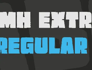 JMH EXTRA font