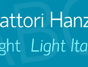 Hattori Hanzo font