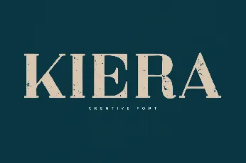 Kiera font