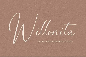 Willonita font