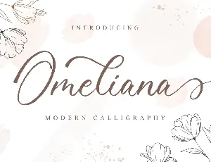 Omeliana font