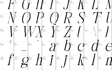 British Classical font