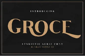 Groce font