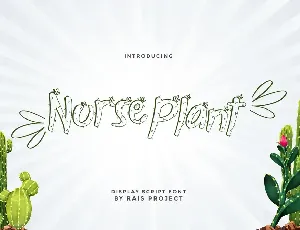 Nurse Plants Demo font