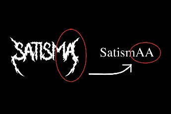 Satisma font