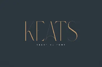 Keats font