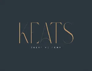 Keats font