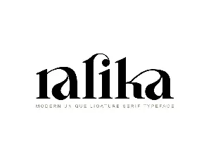 Ralika font