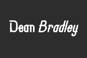 Dean Bradley font