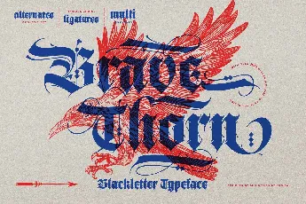 Brave Thorn font