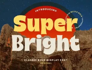 Super Bright font