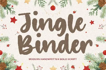 Jingle Binder font