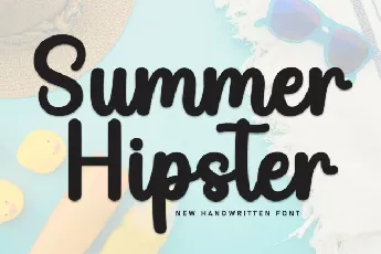 Summer Hipster Script font