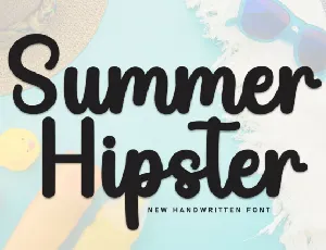 Summer Hipster Script font