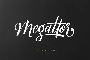 Megattor Script font