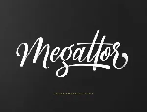 Megattor Script font