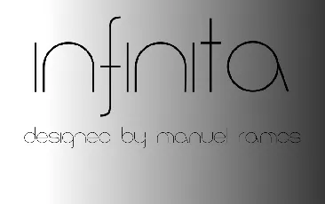 Infinita font