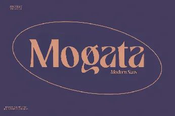 Mogata font