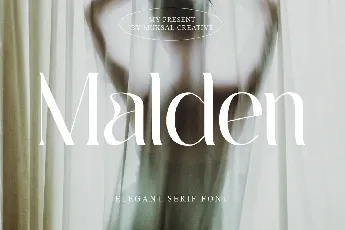 Malden font