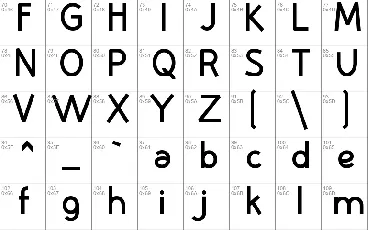 Huelic font