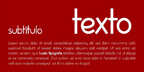 Huelic font