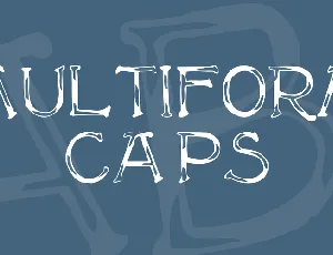 Multiform Caps font