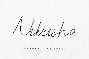 Nikeisha DEMO font