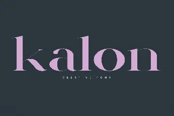 Kalon font