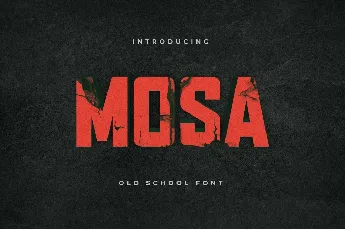 Mosa font