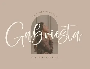 Gabriesta font