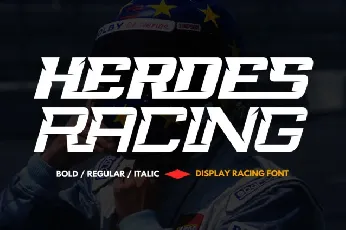 Heroes Racing font