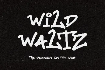 CF Wild Waltz Demo font