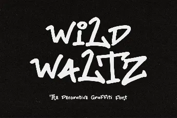 CF Wild Waltz Demo font