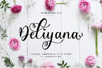 Deliyana font