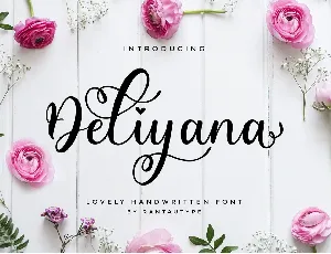 Deliyana font