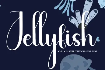 Jellyfish Script font