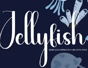 Jellyfish Script font