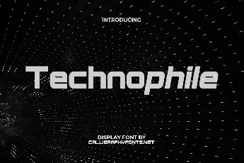 Technophile Demo font