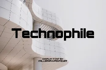 Technophile Demo font