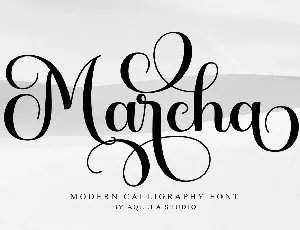 Marcha font