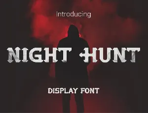 Night Hunt font