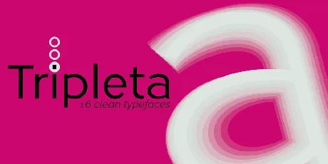 Tripleta font