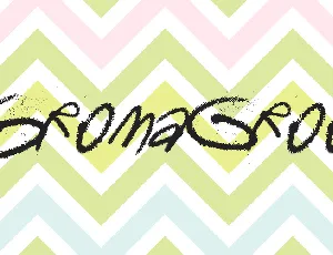 Gromagroo font