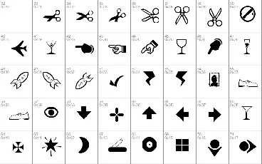 Journal Dingbats 3 font