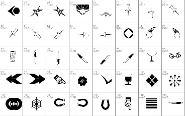 Journal Dingbats 3 font