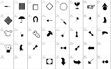 Journal Dingbats 3 font