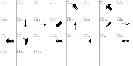 Journal Dingbats 3 font